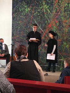 ActionPainting Ev Kirche Ahaus