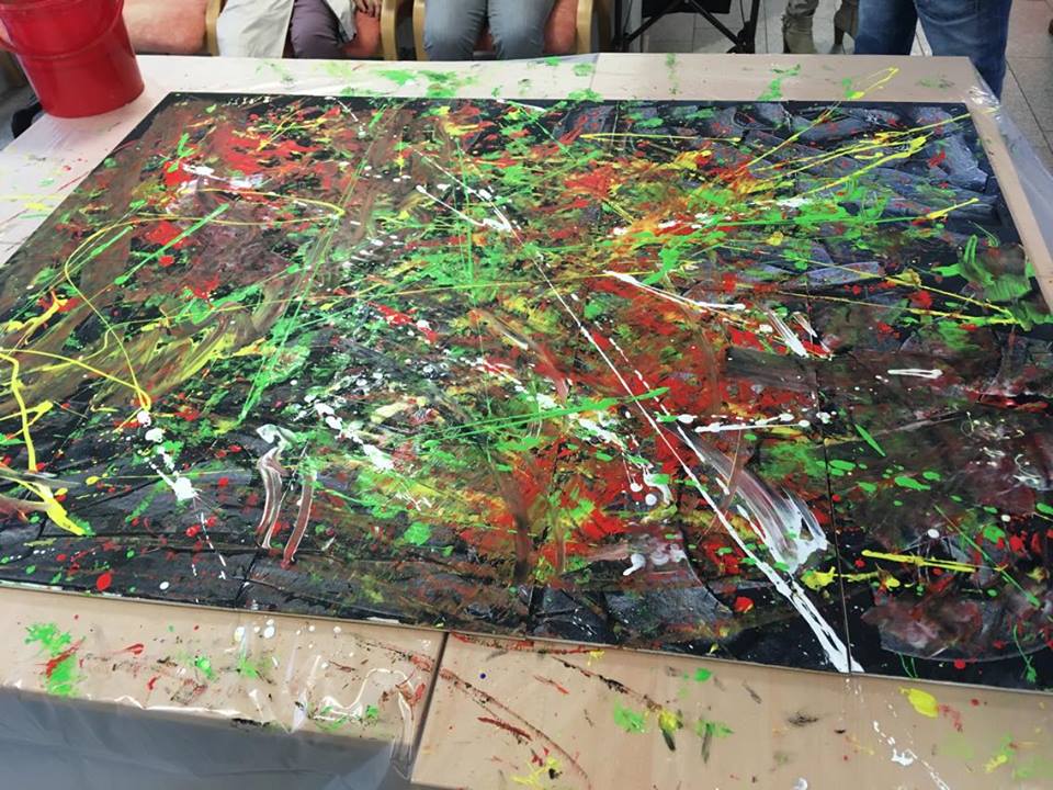 Action Painting Alte Weberei Coesfeld